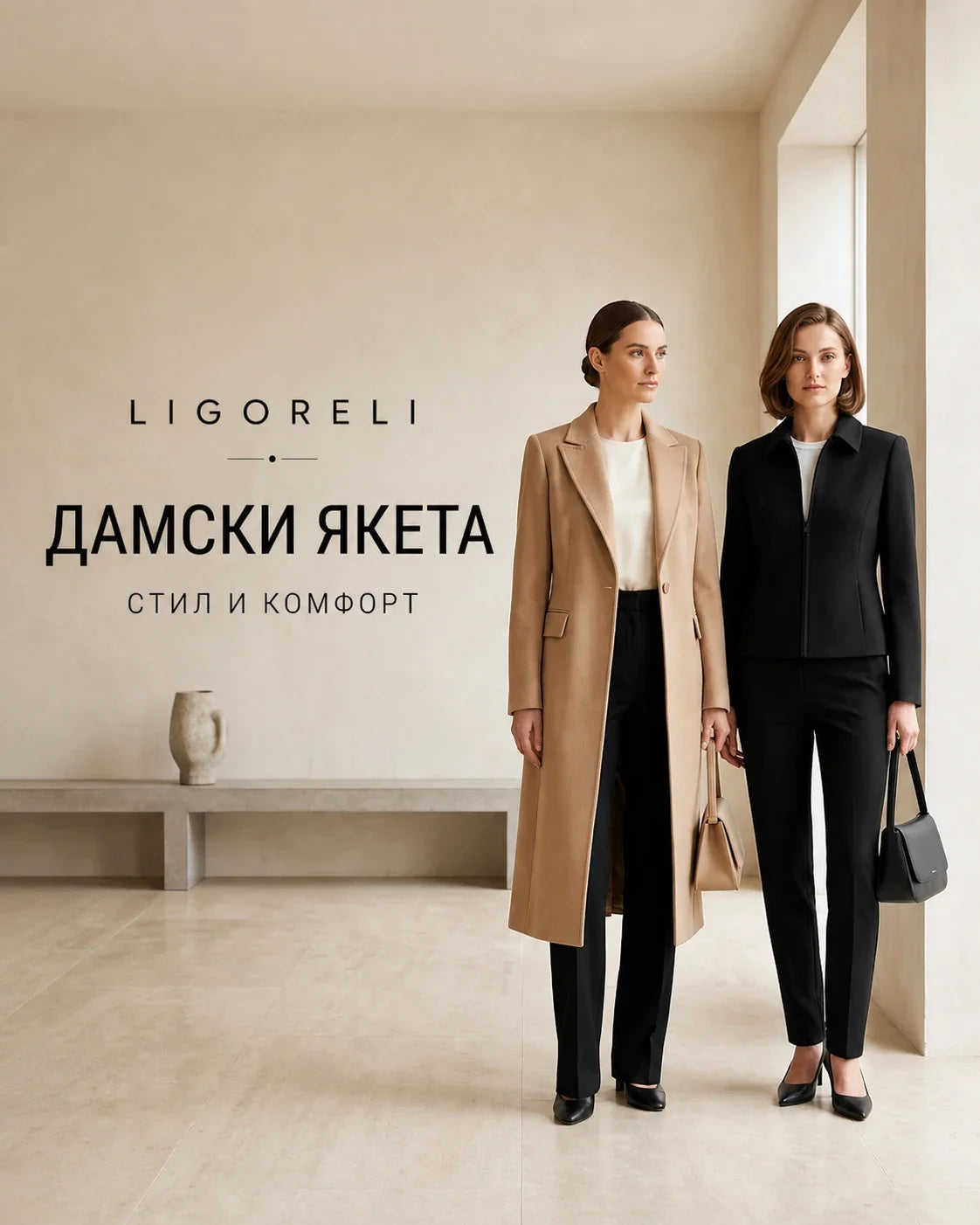 Дамски якета Ligoreli - стил и комфорт