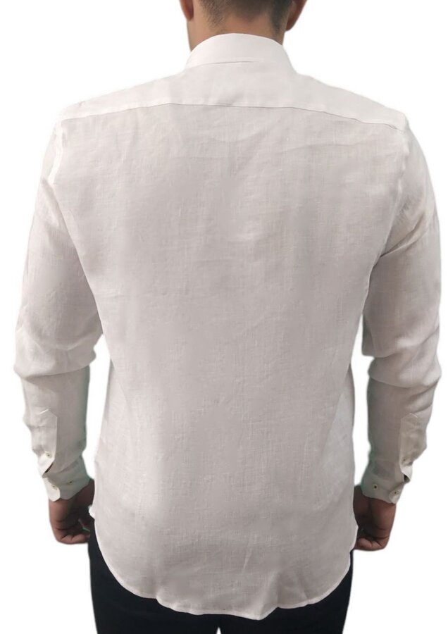 Elegant men's shirt - 100% Linen