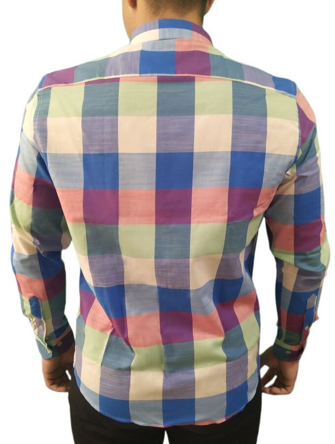 Men's check shirt - Porto Cervo