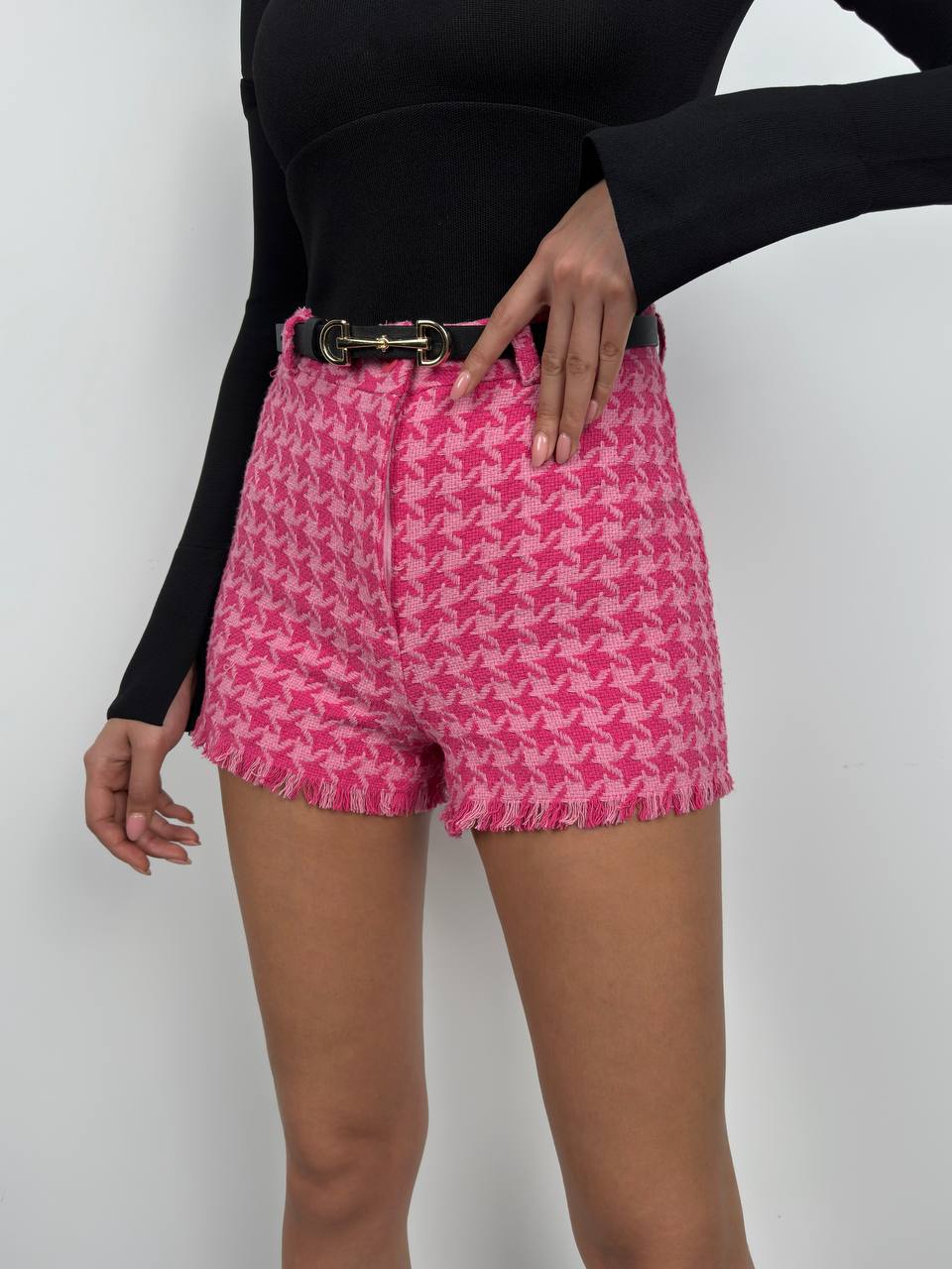 Checkered shorts