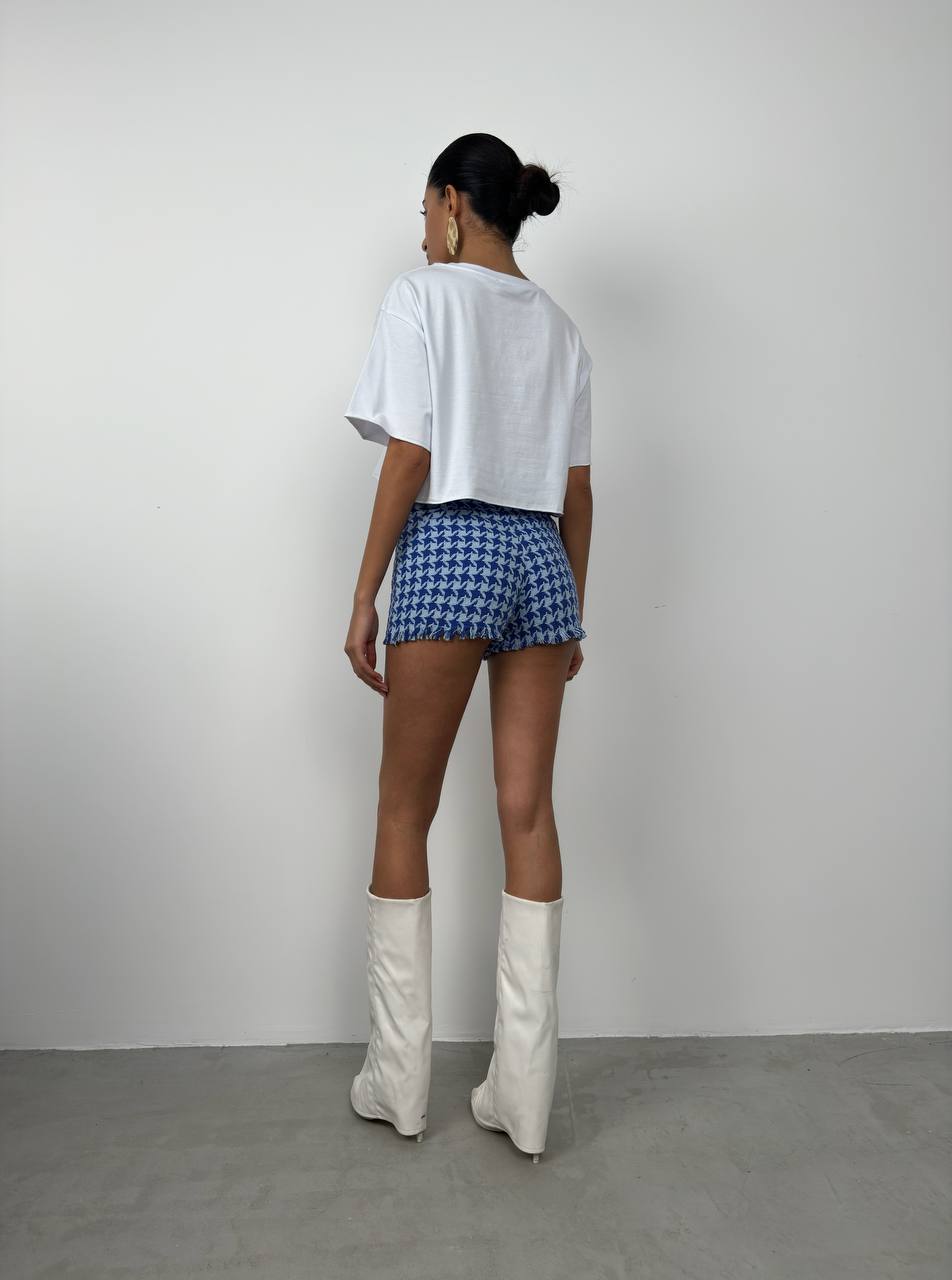 Checkered shorts