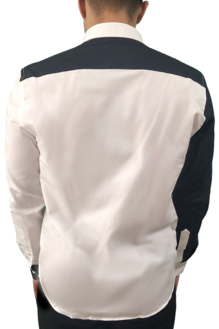 Men's Porto Cervo shirt with different sleeve